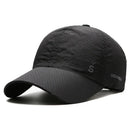 Boné de corrida com design original, fino, secagem rápida, respirável, língua de pato, sol, verão, pesca, boné de beisebol