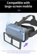 Óculos de realidade virtual 3d vr, dispositivos de fone de ouvido, lentes de capacete, óculos inteligentes para smartphones, celular, jogo móvel, conjunto de visualizador viar
