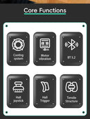 Controlador sem fio DATA FROG X3 para controlador de jogo Android para Samsung Galaxy para PUBG Mobile