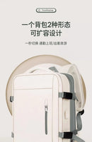 Mochilas De Negócios De Grande Capacidade, Sacos De Carregamento Multifuncionais, Mochila De Viagem De Avião Expansível, Bolsa Para Laptop, Bagagem Ma, Novo