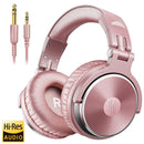 Oneodio pro 10 com fio dj fones de ouvido baixo estéreo gaming headset com microfone para telefone estúdio monitor fone para gravação