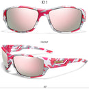 Luxo quadrado vintage polarizado ciclismo óculos de sol das mulheres dos homens moda viagem condução pesca óculos de sol masculino uv400