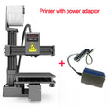 Nível de entrada da impressora 3D EasyThreed compatível com filamento PLA TPU de 1,75 mm inclui adaptador de alimentação.