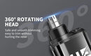 Máquina de acabamento hiena elétrica profissional máquina de cortar cabelo elétrica máquina de barba recarregável barbeador masculino kit aparador de cabelo
