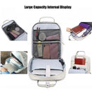 Mochila para laptop de 15,6 polegadas para mulheres, porta de carregamento USB mochila de negócios para viagens Wrok, bolsa universitária para homens e mulheres