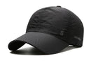 Boné de corrida com design original, fino, secagem rápida, respirável, língua de pato, sol, verão, pesca, boné de beisebol