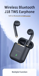 Original sony j18 tws fones de ouvido sem fio bluetooth ture esporte alta fidelidade estéreo jogo à prova dwaterproof água com microfone