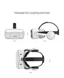 Óculos de realidade virtual 3d vr, dispositivos de fone de ouvido, lentes de capacete, óculos inteligentes para smartphones, celular, jogo móvel, conjunto de visualizador viar