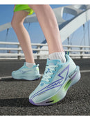 Tênis de corrida placa carbono especialidade maratona esportes masculinos respirável leve feminino confortável atlético antiderrapante tênis