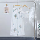 Conjunto Feminino Casual Primavera 2026: Camisola Estampada com Recortes Laterais e Alças Finas e Calça Pantalona - Moda Boho Elegante