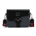 Moda jacquard padrão masculino crossbody saco high-end casual bolsa de ombro para viagens de negócios à prova dwaterproof água diário estilingue saco