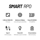 Trimui Smart Pro Console de jogos portátil 4.96 ''tela IPS Sistema Linux Joystick Iluminação RGB Smartpro Retro Video Game Player Presente