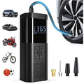 Compressor de ar portátil para carro, 3x mais rápido, 150psi, bomba infladora de pneus sem fio com medidor digital para carro, motocicleta, bicicleta, bomba de ar