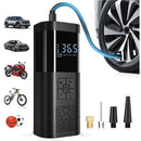 Compressor de ar portátil para carro, 3x mais rápido, 150psi, bomba infladora de pneus sem fio com medidor digital para carro, motocicleta, bicicleta, bomba de ar