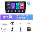 Podofo 10.1 "/9"/7 "android rádio do carro 2din multimídia player de vídeo carplay android auto estéreo do carro para toyota volkswagen hyundai