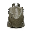 2025 novas mulheres mochilas de couro genuíno retalhos couro de bezerro real ombros saco anti-roubo viajando campus daypacks para meninas