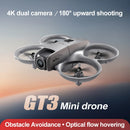 Drone Mini GT3 MAX 5G 8K GPS Profissional para Fotografia Aérea com Iluminação Dinâmica e Controle Remoto
