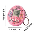 Animais de estimação eletrônicos jogo brinquedos virtuais tamagotchi em russo original alemão espanhol polonês animais digitais brinquedos para crianças criança pixel