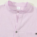 Camisas masculinas leves de manga comprida, camisas henley de algodão e linho para homens, camisa havaiana de praia com decote em v, camisa polo respirável