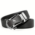 JifanAUL Cinto de marca famosa masculina de couro de alta qualidade cinto de luxo de metal fivela automática cinto de negócios lazer moda