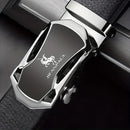 JifanAUL Cinto de marca famosa masculina de couro de alta qualidade cinto de luxo de metal fivela automática cinto de negócios lazer moda