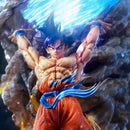 25cm dragon ball figuras espírito bomba sou goku anime figuras super saya pvc estátua boneca figura de ação modelo coleção brinquedos presente