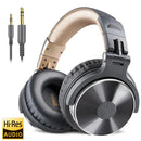 Oneodio-fone de ouvido para dj, profissional, fones de ouvido sobre a orelha, monitor, microfone, alta fidelidade, com fio, grave, headset para jogos em telefone