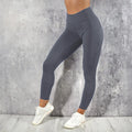 Yoga fitness mulheres leggings calças de cintura alta com bolso ginásio treino correndo elástico sexy bunda levantamento casual calças magras