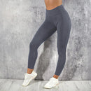 Yoga fitness mulheres leggings calças de cintura alta com bolso ginásio treino correndo elástico sexy bunda levantamento casual calças magras