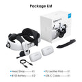 Bobovr s3 pro 10000mah bateria cabeça cinta para meta quest 3/quest 3s com cabeça ar condicionado vr acessórios melhorar suporte