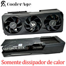 Para gigabyte aorus geforce rtx 3060 placa de vídeo heatisnk original rtx3060 placa gráfica refrigeração dissipador calor
