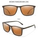 Luxo quadrado vintage polarizado ciclismo óculos de sol das mulheres dos homens moda viagem condução pesca óculos de sol masculino uv400