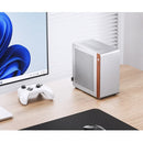 JONSBO NV10 Chassis ITX MINI Suporte totalmente em alumínio Fonte de alimentação 1U FLEX em pé ou deitado Caixa de computador