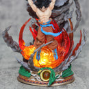 25cm dragon ball figuras espírito bomba sou goku anime figuras super saya pvc estátua boneca figura de ação modelo coleção brinquedos presente