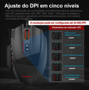 E-YOOSO X-39 USB RGB Gaming Mouse com fio 24000 DPI, mouse óptico para jogos SG8960, 19 botões programáveis para computador, PC, laptop.