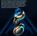 Fones de Ouvido TWS F9 Bluetooth V5.0 Sem Fio com Microfone, Headsets Esportivos à Prova d'Água com Caixa de Carregamento