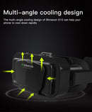Óculos de realidade virtual 3d vr, dispositivos de fone de ouvido, lentes de capacete, óculos inteligentes para smartphones, celular, jogo móvel, conjunto de visualizador viar