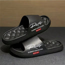 Sapatos masculinos de EVA com design inovador de verão, chinelos domésticos macios e leves, adequados para atividades de lazer internas e externas