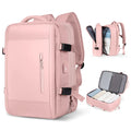 Mochila de Viagem de Grande Capacidade para Homens e Mulheres, Bolsa para Laptop Multifuncional, Mochila Expansível para Viagens de Negócios