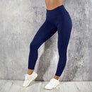 Yoga fitness mulheres leggings calças de cintura alta com bolso ginásio treino correndo elástico sexy bunda levantamento casual calças magras
