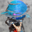 25cm dragon ball figuras espírito bomba sou goku anime figuras super saya pvc estátua boneca figura de ação modelo coleção brinquedos presente