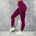 Yoga fitness mulheres leggings calças de cintura alta com bolso ginásio treino correndo elástico sexy bunda levantamento casual calças magras