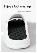 Chinelos de massagem da moda masculina sandálias internas/externas praia flip flop sola grossa masculino slides verão antiderrapante chinelos de chuveiro