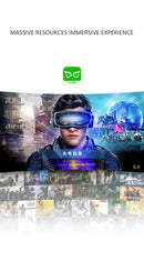 Óculos de realidade virtual 3d vr, dispositivos de fone de ouvido, lentes de capacete, óculos inteligentes para smartphones, celular, jogo móvel, conjunto de visualizador viar