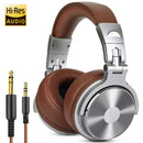 Oneodio fone de ouvido com fio com microfone, Pro 10/30/50 headphone profissional studio DJ, over ear HiFi monitor headset com Hi-Res áudio, Para o PC Telefónico