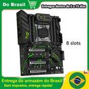 MACHINIST X99 MR9S V6 Placa-mãe LGA2011-3 Suporte Intel Xeon E5 v3/v4 CPU Processador ECC Desktop DDR4 Memória RAM NVME SATA M.2