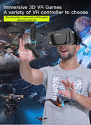 Óculos de realidade virtual 3d vr, dispositivos de fone de ouvido, lentes de capacete, óculos inteligentes para smartphones, celular, jogo móvel, conjunto de visualizador viar