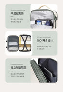 Mochilas De Negócios De Grande Capacidade, Sacos De Carregamento Multifuncionais, Mochila De Viagem De Avião Expansível, Bolsa Para Laptop, Bagagem Ma, Novo