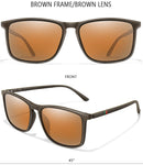 Luxo quadrado vintage polarizado ciclismo óculos de sol das mulheres dos homens moda viagem condução pesca óculos de sol masculino uv400