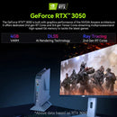 Helorpc Gaming Mini PC Intel 12a geração i9-12900Hk Nvidia RTX4060 8G 2xDDR4 3xScreen 4K UHD WIFI Bluetooth5.0 Windows10/11 Linux